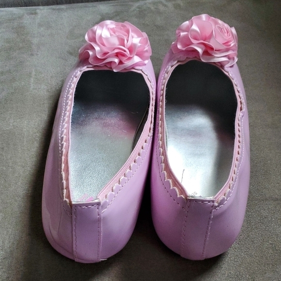 STRIDE RITE Shoes Ballet Flats Esme Pink Patent Leather SZ 4 - Picture 5 of 9
